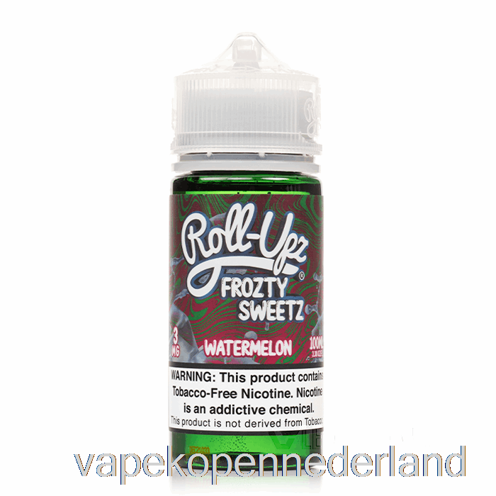 Vape Nederland Watermeloen Punch Ijs - Sap Roll-upz - 100ml 6mg